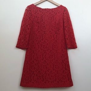 ❤️Nine West Coral 3/4 Sleeve Dress2